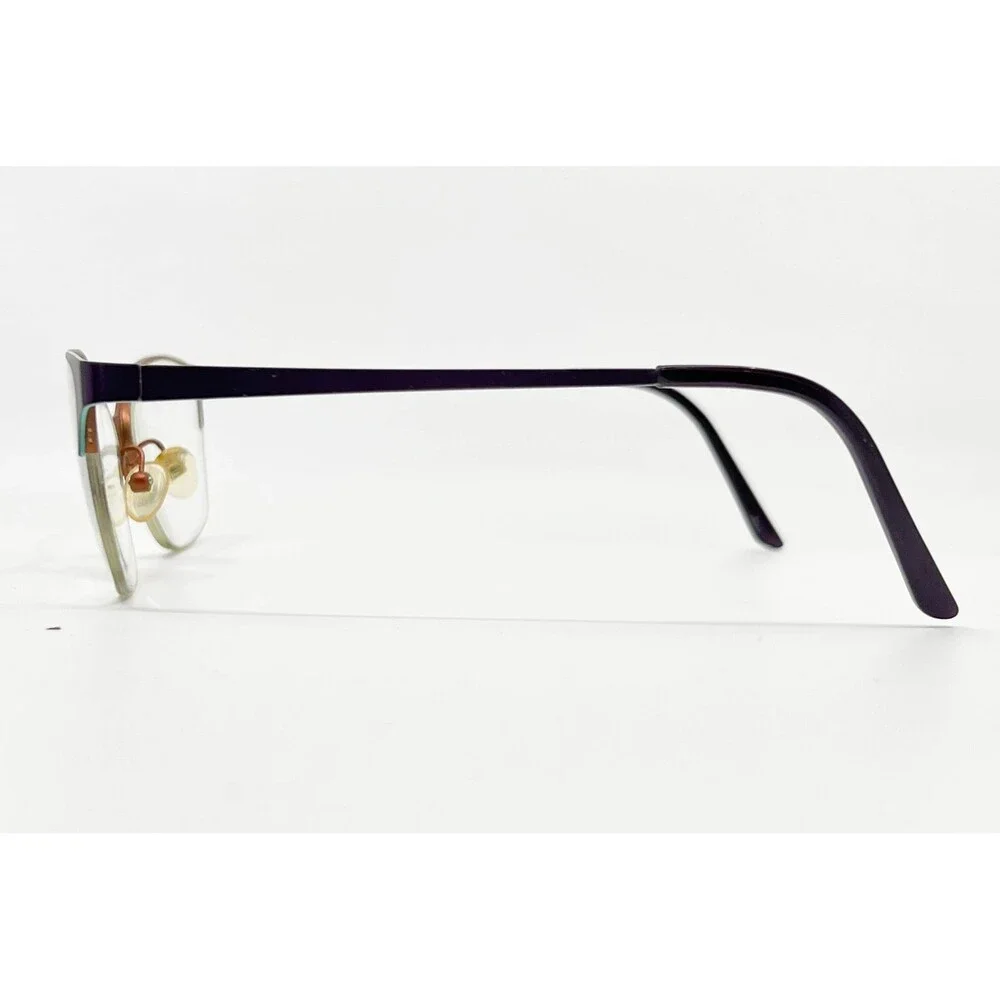 Scott Harris Eyeglasses Womens Purple Semi Rimless SH-422 C2 51-16-135